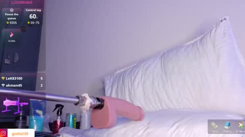 Gretta online show from November 2025 11:37:02 PM