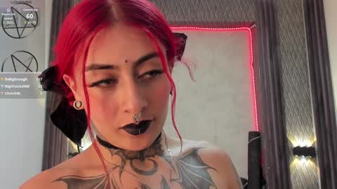 Snapshot of _selene_red chatting on January 2025 06:14:01 PM Selene online show from January 2025 06:14:01 PM