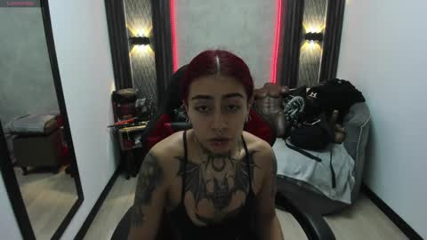 Snapshot of _selene_red chatting on February 2025 12:36:01 PM Selene online show from February 2025 12:36:01 PM