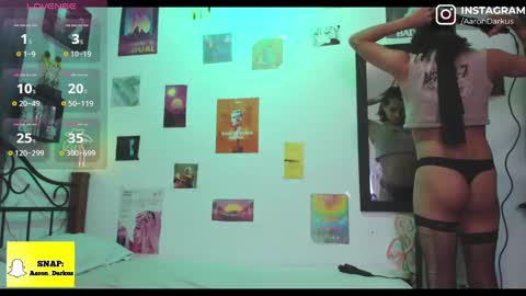 Aaron  online show from September 2025 11:21:01 PM