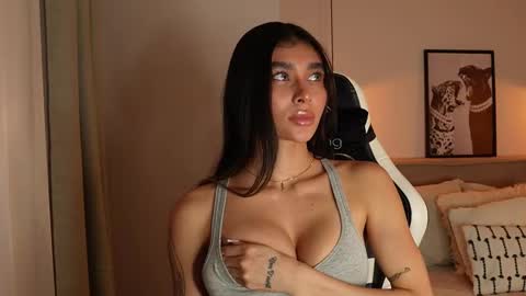 Snapshot of abril_w18 chatting on November 2025 11:36:02 PM My name is Alexa. Please say hello I like to chat with you. If you have requests please use tip online show from November 2025 11:36:02 PM