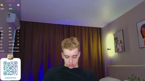 Snapshot of adampolerno chatting on January 2025 09:17:02 AM Hi Im Adam Glad to see u here 3 And its my first day online show from January 2025 09:17:02 AM