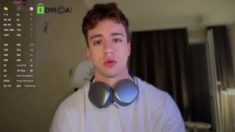 Snapshot of adampolerno chatting on October 2025 02:11:02 AM Hi Im Adam Glad to see u here 3 And its my first day online show from October 2025 02:11:02 AM