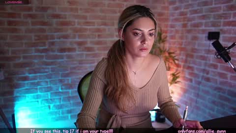 Allie online show from January 2025 06:49:02 AM