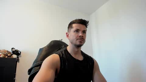 Snapshot of alphagodleatherking92 chatting on May 2026 12:23:01 PM LeatherMaster online show from May 2026 12:23:01 PM
