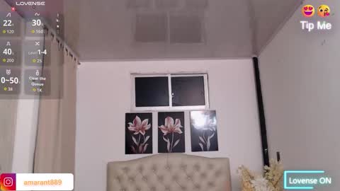 Amaranta online show from January 2026 12:21:01 PM