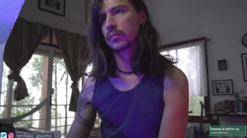 Antinoo Gnothi online show from January 2025 12:09:02 PM