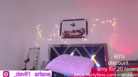 Snapshot of ariana_devil1 chatting on February 2025 07:05:01 PM ariana devil online show from February 2025 07:05:01 PM