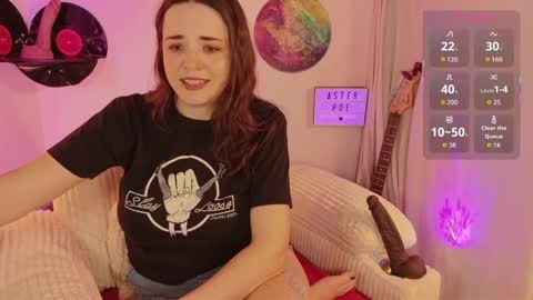 Aster Poe online show from March 2026 09:42:02 PM