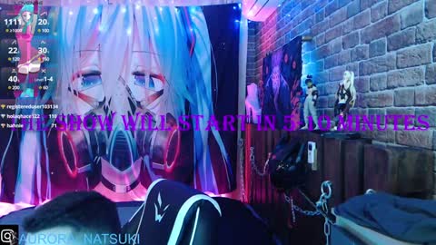 Snapshot of aurora_natsuki chatting on February 2025 08:08:02 PM AURORA NATSUKI online show from February 2025 08:08:02 PM