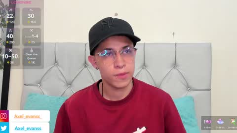 Axel Evanss online show from February 2025 01:19:01 PM