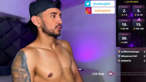 Snapshot of axelking13 chatting on February 2025 02:34:01 AM Axel King online show from February 2025 02:34:01 AM