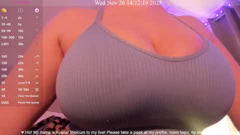Ayana Delatorre online show from November 2025 10:11:02 PM