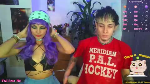 Snapshot of badeyes_crazylilgoat chatting on November 2025 09:48:02 PM Dan  Lila  online show from November 2025 09:48:02 PM