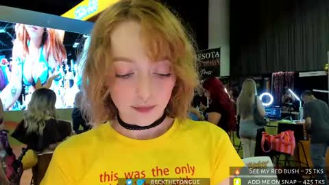 Snapshot of beckthetongue chatting on June 2026 10:58:01 PM Beck the tongue online show from June 2026 10:58:01 PM