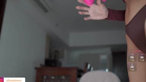 Snapshot of belle_adrienne chatting on March 2026 12:45:01 AM Belle Adrienne IG online show from March 2026 12:45:01 AM