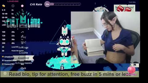 Bex Black online show from February 2026 06:15:02 PM