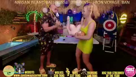 Snapshot of bigbananamilfshake chatting on June 2026 05:10:01 AM Mya and Angelo online show from June 2026 05:10:01 AM