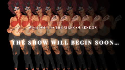 Queen Siren online show from April 2026 09:18:01 AM