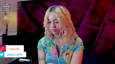 Snapshot of catalina_clark chatting on July 2026 01:25:02 PM Catalina online show from July 2026 01:25:02 PM