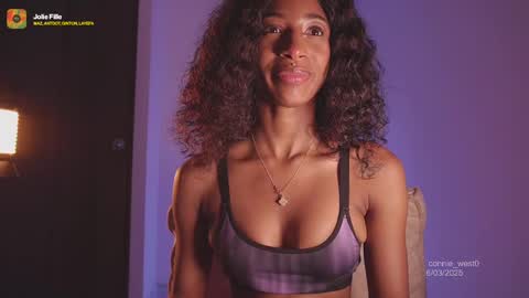 Snapshot of connie_west0 chatting on March 2025 12:37:02 AM independent model online show from March 2025 12:37:02 AM