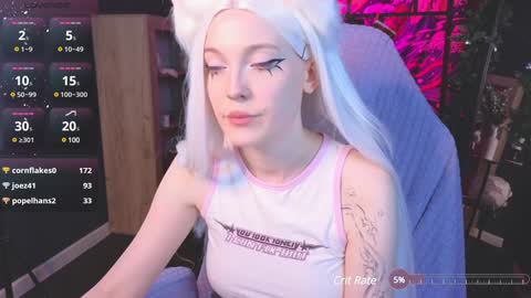 Snapshot of crackling_tati chatting on January 2025 03:08:02 AM Tati online show from January 2025 03:08:02 AM