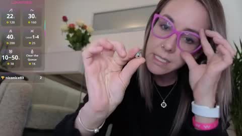 Snapshot of crazy_ass_stacy chatting on May 2026 12:56:01 PM Stacy 2pm to 6pm mon-fri 3 CAT online show from May 2026 12:56:01 PM