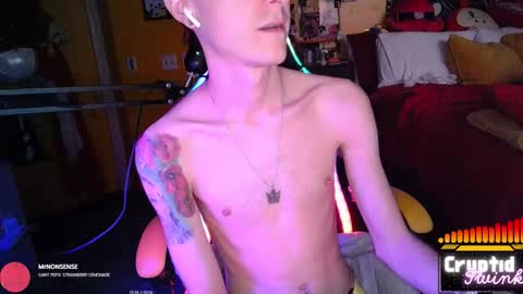 Snapshot of cryptidtwink chatting on March 2026 05:57:01 AM CryptidTwink online show from March 2026 05:57:01 AM