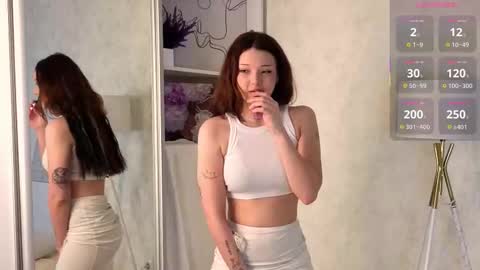 Snapshot of crystal_frost chatting on December 2025 03:12:01 AM MY NAME IS MARY AND LINA WELCOME EVERYONE I WILL BE HAPPY TO GIVE YOU WHAT YOU HAVE DREAMED OF FOR SO LONG online show from December 2025 03:12:01 AM