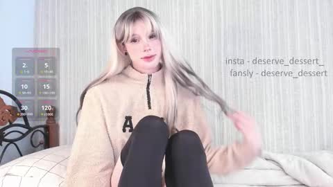 Snapshot of deserve_dessert chatting on October 2025 06:38:02 PM Domi  online show from October 2025 06:38:02 PM