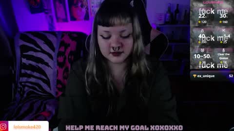 Snapshot of destroyall420 chatting on May 2026 09:03:02 AM Lola Bdsm and fries online show from May 2026 09:03:02 AM