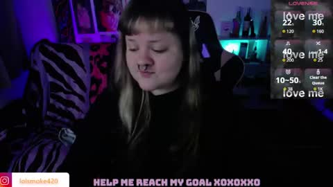Snapshot of destroyall420 chatting on May 2026 11:50:02 AM Lola Bdsm and fries online show from May 2026 11:50:02 AM