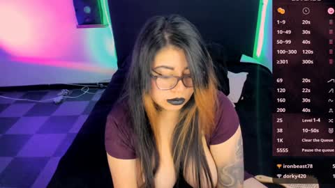 Snapshot of devilfox29 chatting on December 2024 07:58:02 AM  L I NA  online show from December 2024 07:58:02 AM