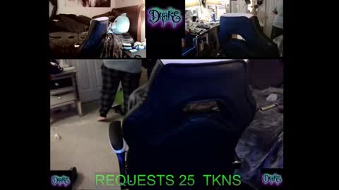 Drake D Vamp aka Drake DarkRose online show from February 2025 02:53:01 AM