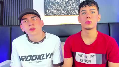 Snapshot of duolust chatting on November 2025 12:56:01 PM Thomas and Noah online show from November 2025 12:56:01 PM