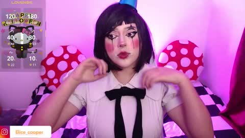 Snapshot of elicecooper chatting on October 2025 05:08:01 AM Elice Cooper new account online show from October 2025 05:08:01 AM