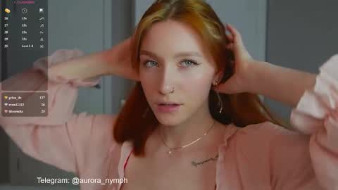 Aurora   My Tg channel aurora nymph online show from February 2026 02:59:02 PM