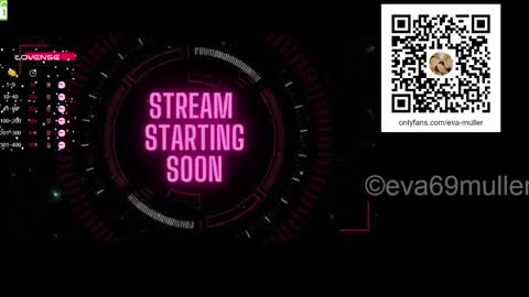 Snapshot of eva69muller chatting on February 2025 07:05:02 PM Eva next show 8pm CEST AMST online show from February 2025 07:05:02 PM