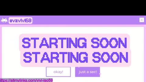 Snapshot of evavivi59 chatting on September 2025 04:06:01 AM Vivi online show from September 2025 04:06:01 AM