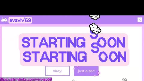 Snapshot of evavivi59 chatting on October 2025 01:48:02 AM Vivi online show from October 2025 01:48:02 AM