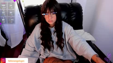 Snapshot of fallenangel_g chatting on July 2026 07:15:02 AM Fallen Angel online show from July 2026 07:15:02 AM