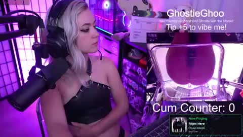 Ghostie online show from July 2026 07:35:02 PM