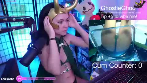 Ghostie online show from July 2026 08:14:01 PM