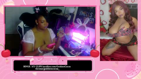 Goddess Cocoa online show from April 2026 11:02:01 PM