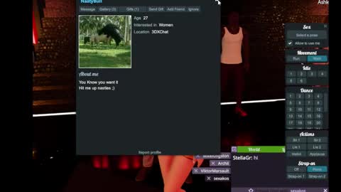 Snapshot of grs08 chatting on October 2025 11:12:02 PM Stella online show from October 2025 11:12:02 PM