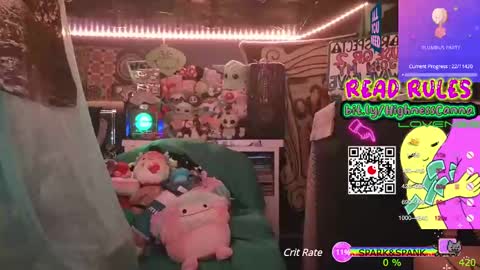 HiGHNESS CANNA online show from December 2024 11:41:02 PM