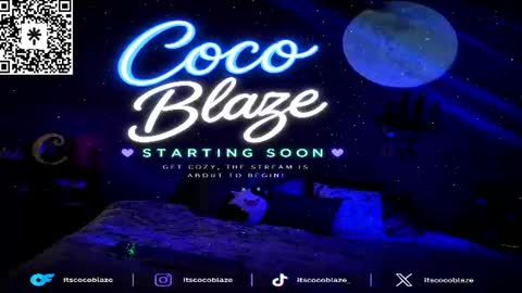 CoCo Blaze online show from June 2026 04:22:02 PM
