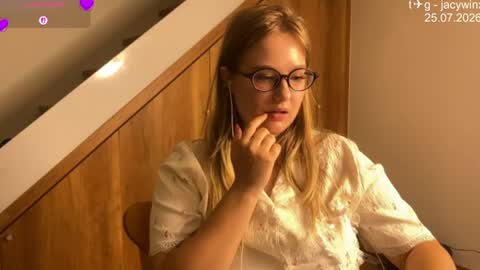 Snapshot of jacywinslat chatting on July 2026 12:08:01 AM jacywinslat online show from July 2026 12:08:01 AM
