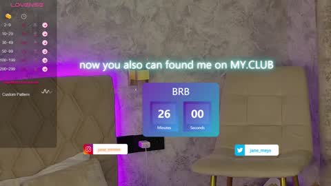 your kitty JANE roawww online show from January 2025 08:05:01 AM