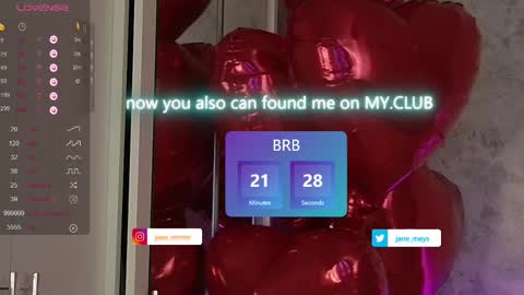 your kitty JANE roawww online show from February 2025 08:10:02 AM